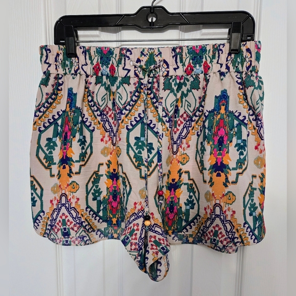 ZARA - 2-piece Set: Printed Duster w/ Matching Shorts - Picture 3 of 4